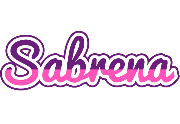 Sabrena cheerful logo