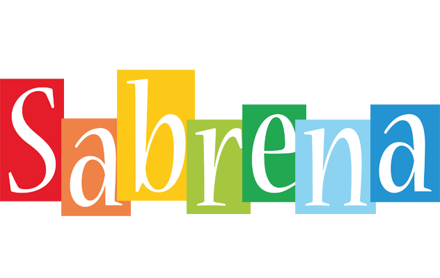 Sabrena colors logo