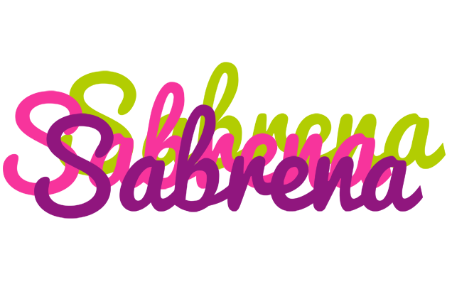 Sabrena flowers logo