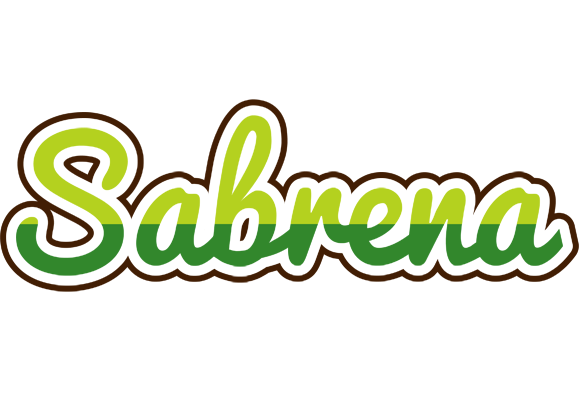 Sabrena golfing logo