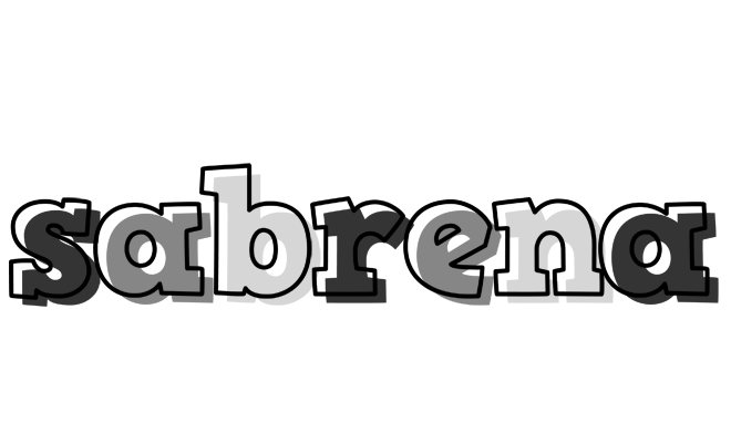 Sabrena night logo