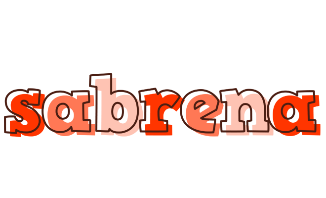 Sabrena paint logo