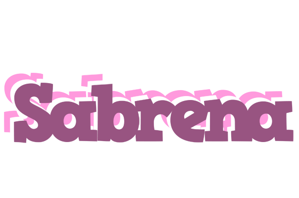 Sabrena relaxing logo