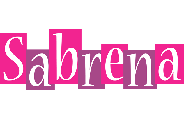 Sabrena whine logo