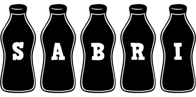 Sabri bottle logo