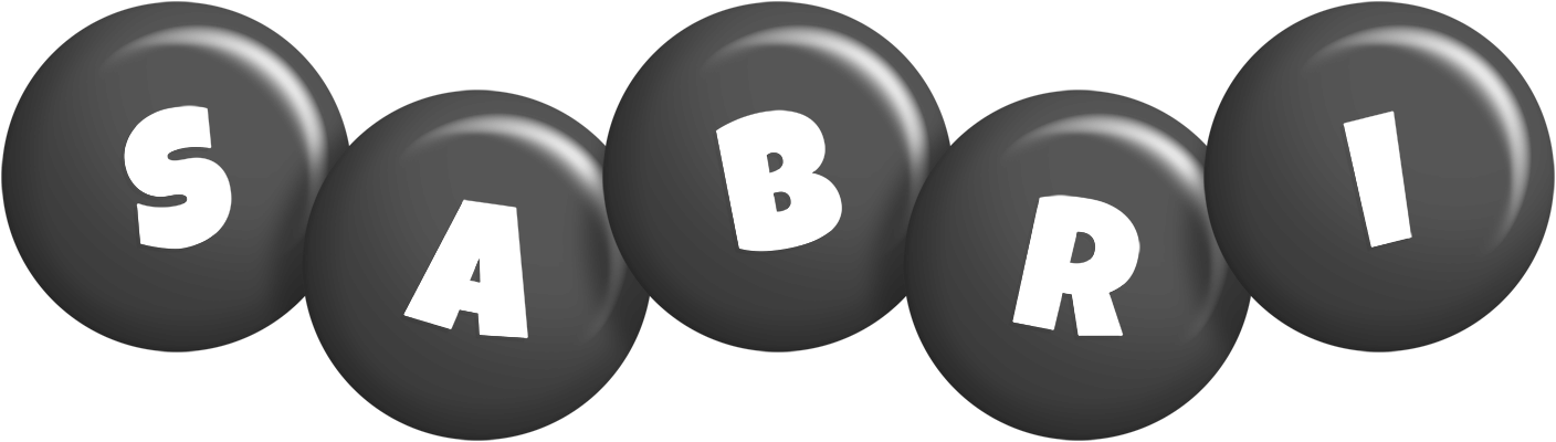 Sabri candy-black logo