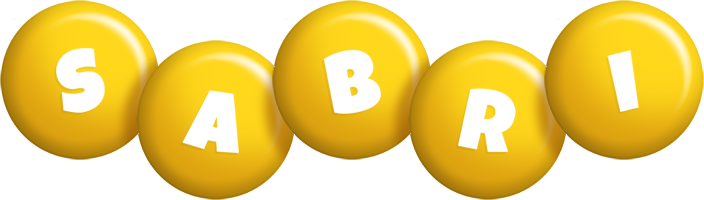 Sabri candy-yellow logo
