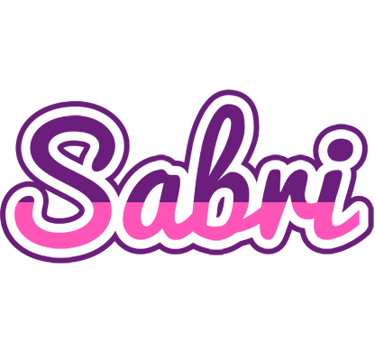 Sabri cheerful logo