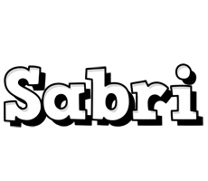 Sabri snowing logo