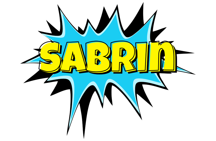 Sabrin amazing logo
