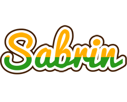 Sabrin banana logo