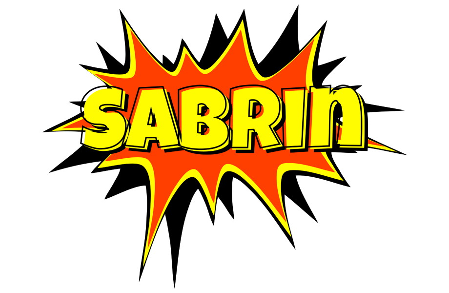 Sabrin bazinga logo