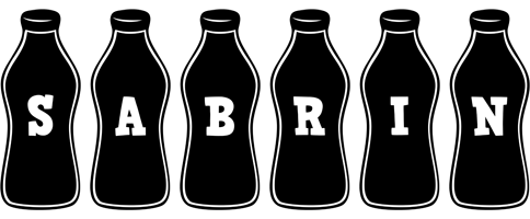 Sabrin bottle logo