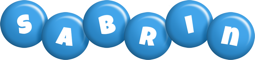 Sabrin candy-blue logo