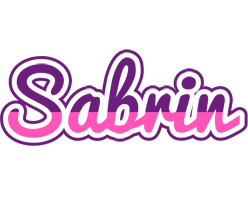 Sabrin cheerful logo