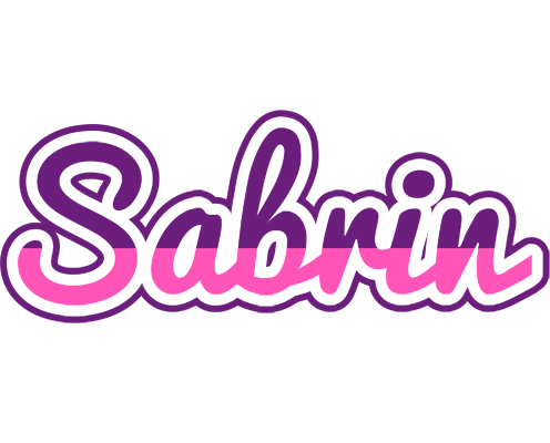 Sabrin cheerful logo