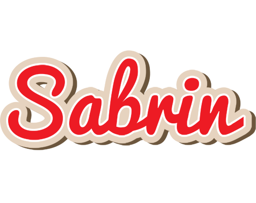 Sabrin chocolate logo