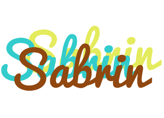 Sabrin cupcake logo