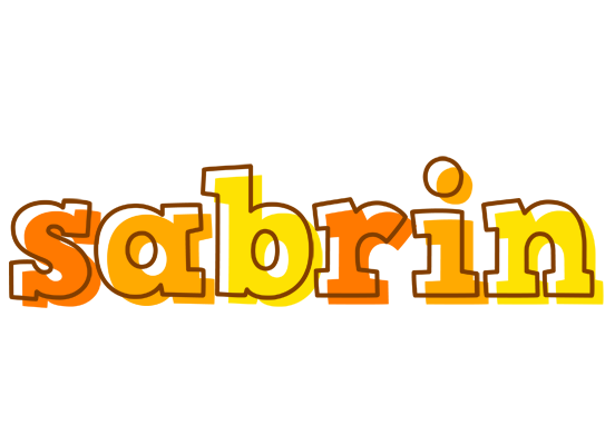 Sabrin desert logo