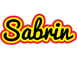 Sabrin flaming logo