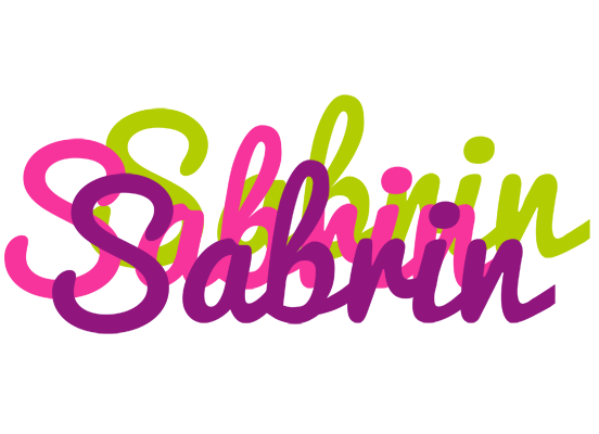Sabrin flowers logo