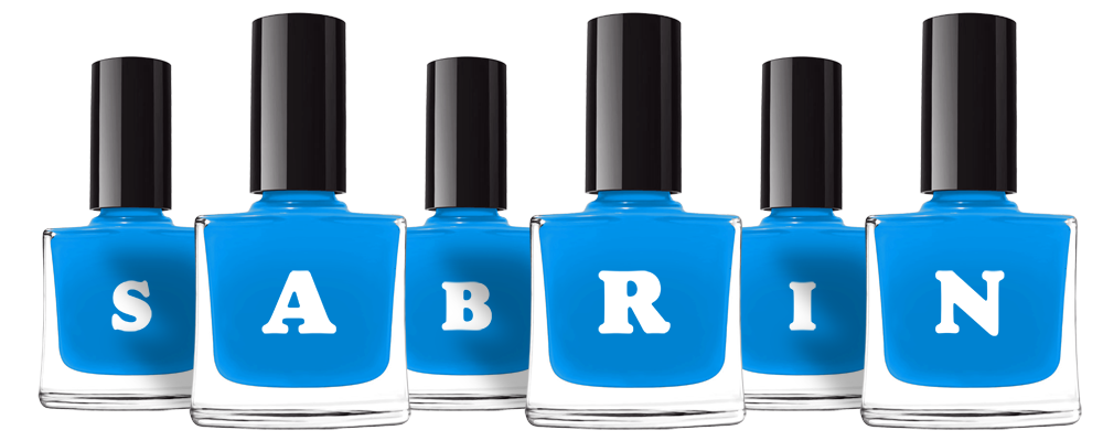 Sabrin glossy logo