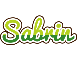 Sabrin golfing logo