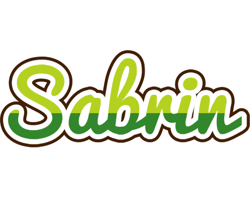 Sabrin golfing logo
