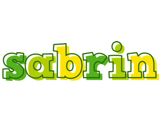 Sabrin juice logo