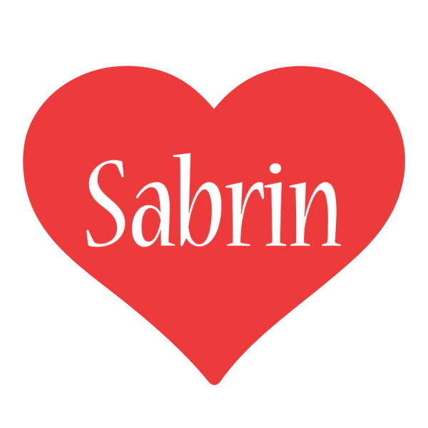 Sabrin love logo