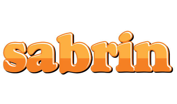 Sabrin orange logo