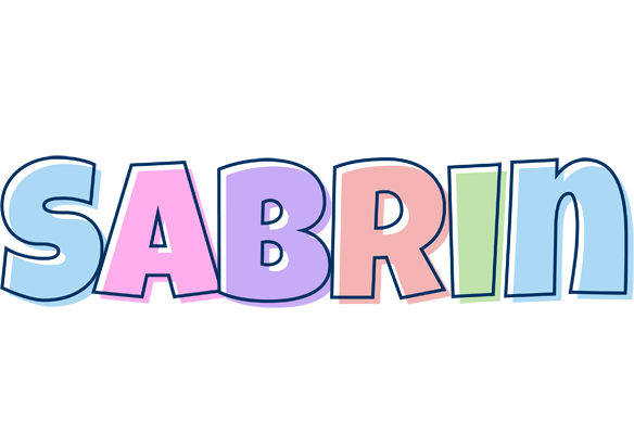 Sabrin pastel logo