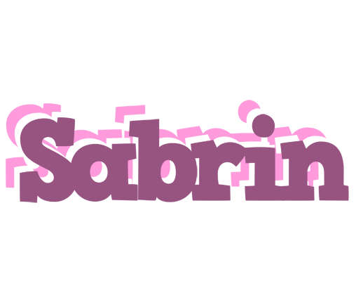 Sabrin relaxing logo