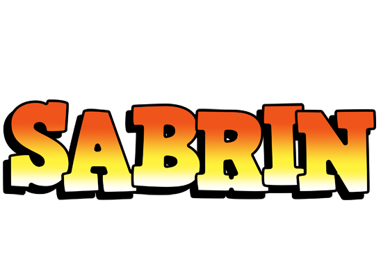 Sabrin sunset logo