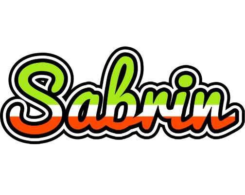 Sabrin superfun logo