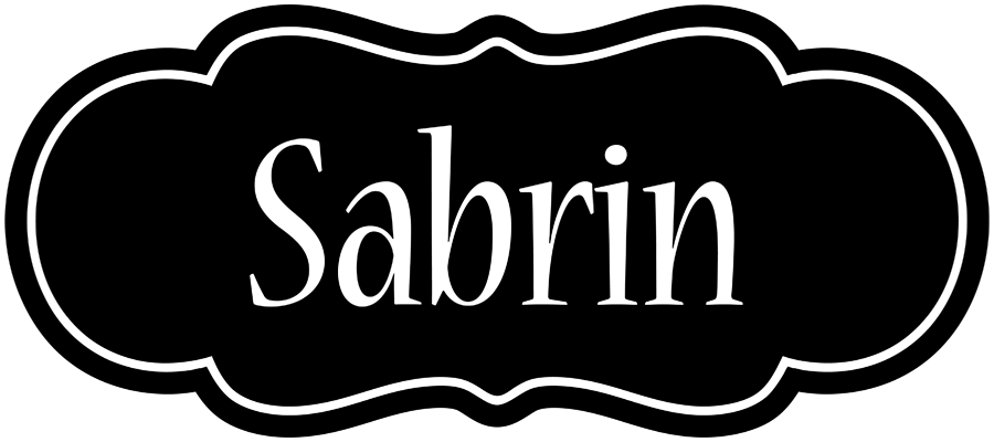 Sabrin welcome logo