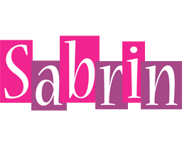 Sabrin whine logo