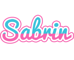 Sabrin woman logo