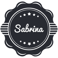 Sabrina badge logo