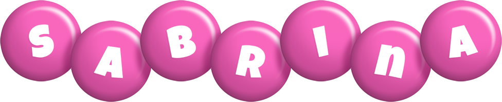 Sabrina candy-pink logo