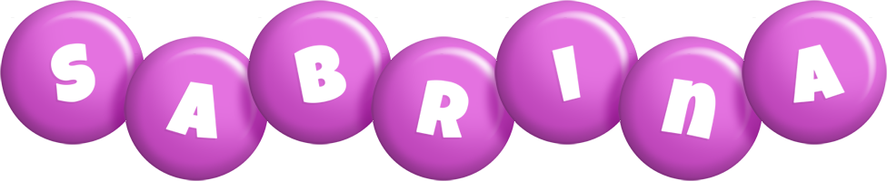 Sabrina candy-purple logo