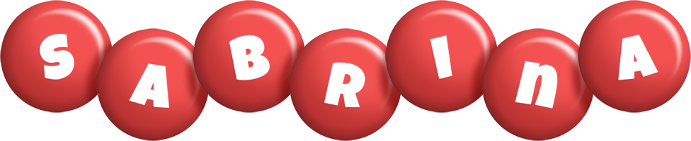 Sabrina candy-red logo