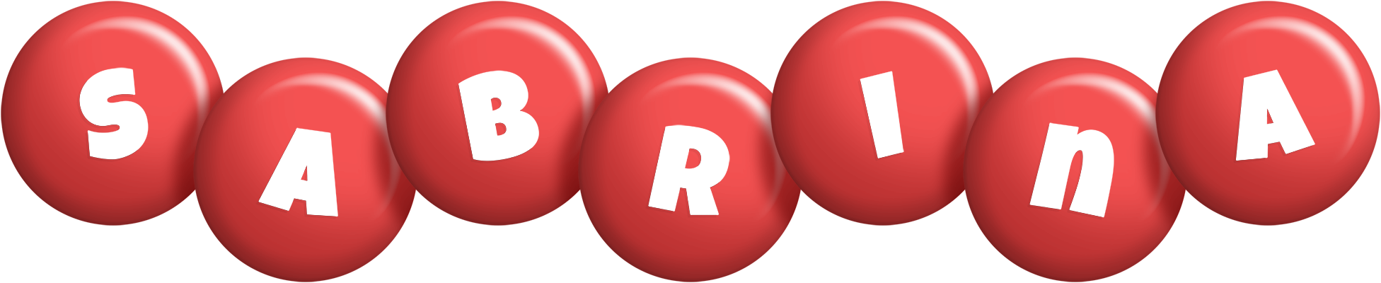 Sabrina candy-red logo