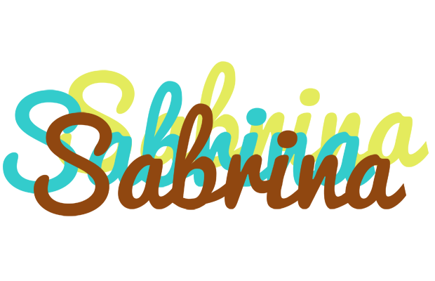 Sabrina cupcake logo
