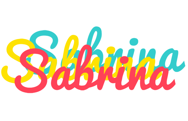 Sabrina disco logo