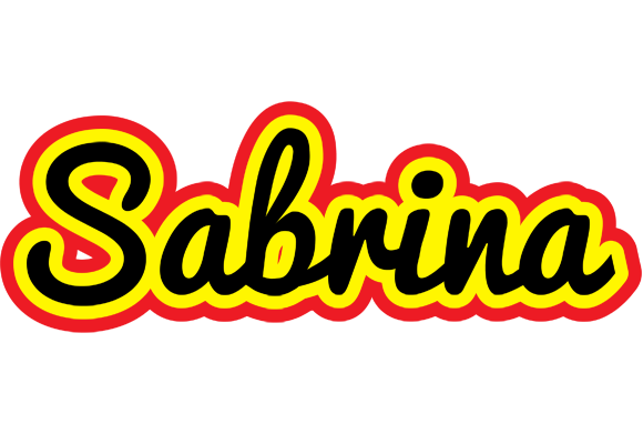Sabrina flaming logo