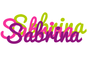 Sabrina flowers logo