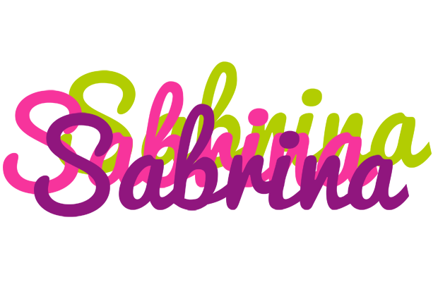 Sabrina flowers logo