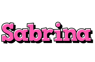 Sabrina girlish logo