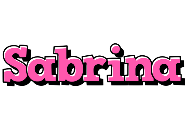 Sabrina girlish logo